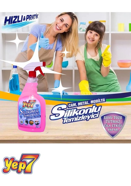 Slikonlu Temizleyici Sprey