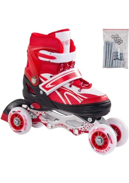 Metal Işıklı Alıştırma Pateni