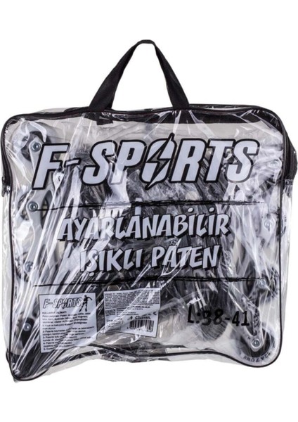 Metal Işıklı Alıştırma Pateni
