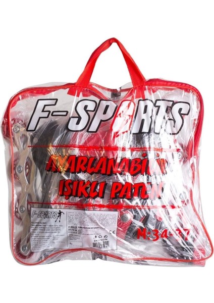 2+2 Ayarlanabilir Ön Tekerleği Işıklı Metal Alıştırma Pateni Çanta Hediyeli fiyatları