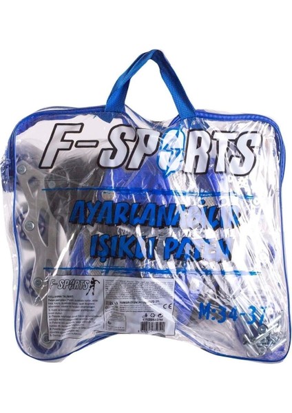 2+2 Ayarlanabilir Ön Tekerleği Işıklı Metal Alıştırma Pateni Çanta Hediyeli modelleri