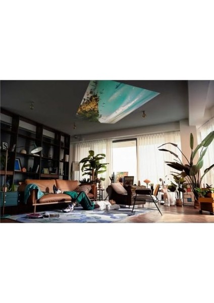 2. Nesil Projeksiyon Cihazı, Full Hd, 360 Derece Ses, 5 Watt Hoparlör, Otomatik Kurulum, 2023 Model Projektör, SP-LFF3CLAX
