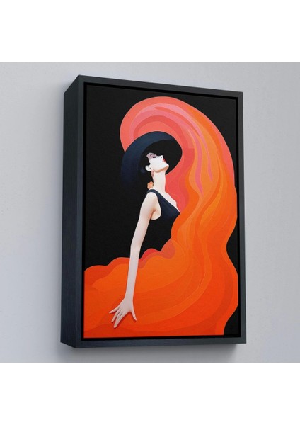 - Çerçeveli Güzel Soyut Kadın TABLO-7659 fırsatları