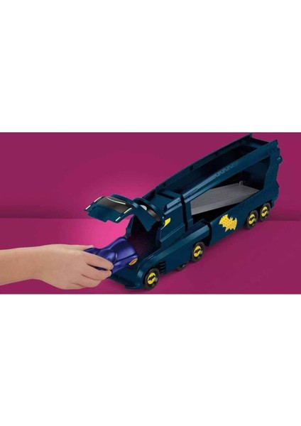 Fisher Price Imaginext Batwheels Büyük Tır 34CM Batman Taşıyıcı Tır ve Batman Metal Araba fırsatları