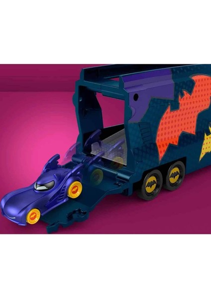 Fisher Price Imaginext Batwheels Büyük Tır 34CM Batman Taşıyıcı Tır ve Batman Metal Araba indirimleri