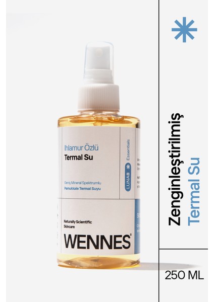 Ihlamur Özlü Termal Su Doğal Ferahlatıcı Sprey Papatya + Aloe Vera - Luna 8