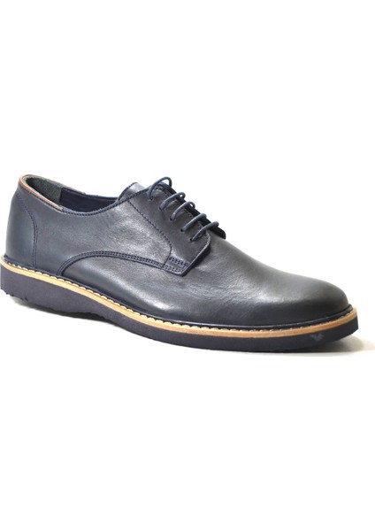 7416 Soft Deri Bağlı Klasik Casual Erkek Ayakkabı