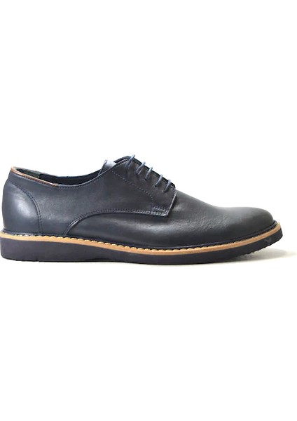 7416 Soft Deri Bağlı Klasik Casual Erkek Ayakkabı
