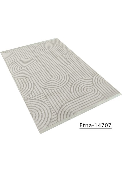 Etna Koleksiyonu Dokuma Halı DH14707 Krem