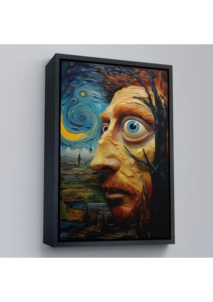 - Çerçeveli Vincent Van Gogh Tarzı Portre TABLOSU-7817 fırsatları