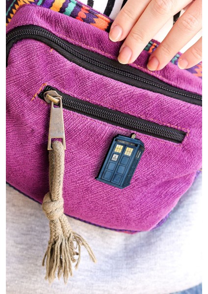 Tardis Doctor Who - Pin - Rozet - Broş - Yaka Çanta Aksesuar fiyatları