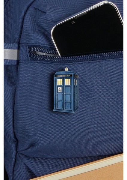 Tardis Doctor Who - Pin - Rozet - Broş - Yaka Çanta Aksesuar modelleri