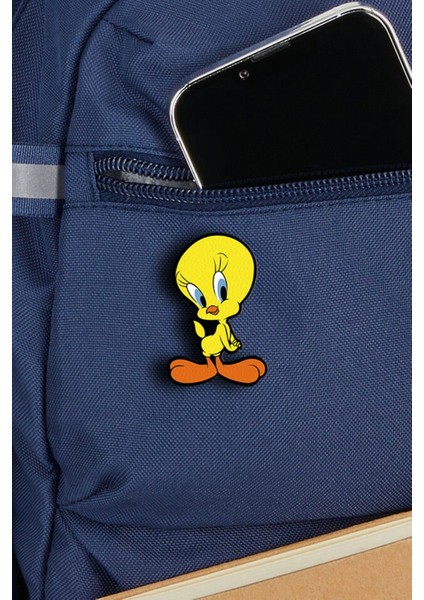 Tweety - Pin - Rozet - Broş - Yaka Çanta Aksesuar