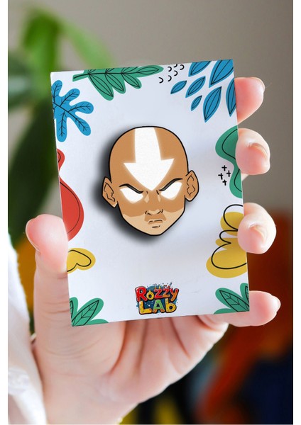 Avatar Anime Rozet - Pin - Rozet - Broş - Yaka Çanta Aksesuar