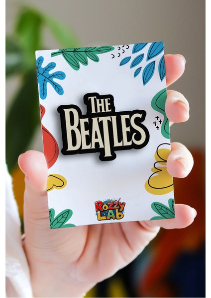 The Beatles No2 - Rock Music - Müzik - Pin - Rozet - Broş - Yaka Çanta Aksesuar