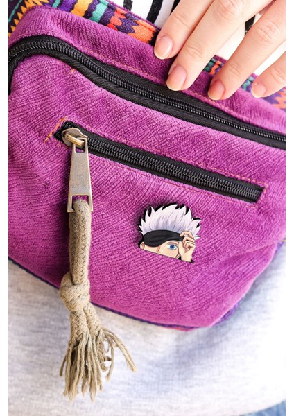 Gojo Anime Rozet - Pin - Rozet - Broş - Yaka Çanta Aksesuar fiyatları