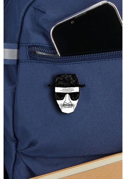 Heisenberg - Pin - Rozet - Broş - Yaka Çanta Aksesuar modelleri
