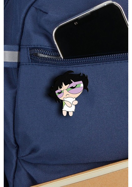 Buttercup Yastıkta - Pin - Rozet - Broş - Yaka Çanta Aksesuar