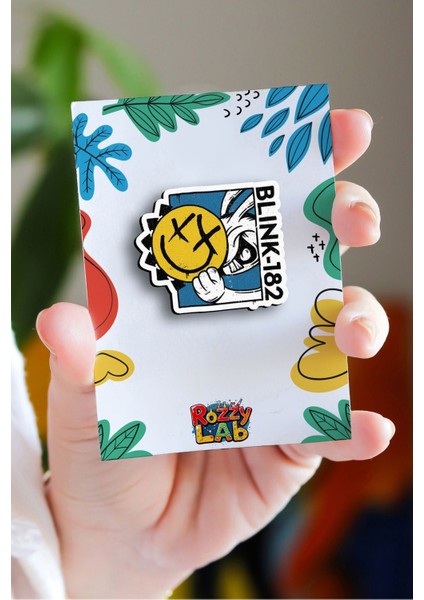 Blink 182 Music - Pin - Rozet - Broş - Yaka Çanta Aksesuar