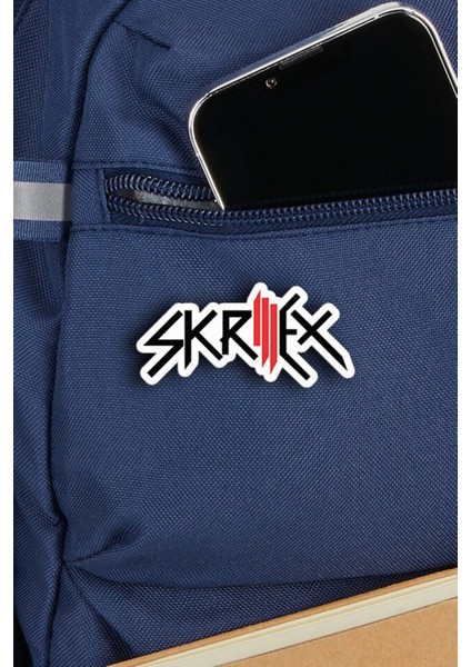 Skrillex Techno Müzik - Pin - Rozet - Broş - Yaka Çanta Aksesuar modelleri