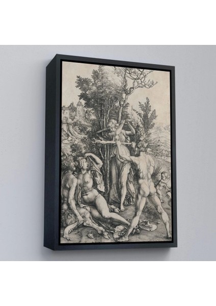 - Çerçeveli Albrecht Dürer - Herkül Yol Ayrımında Tablo - Hercules At The CROSSROADS-7326 modelleri