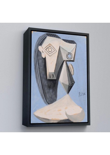 - Çerçeveli Pablo Picasso - Gerçeküstü Kadın TABLO-7418