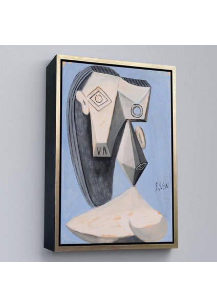 - Çerçeveli Pablo Picasso - Gerçeküstü Kadın TABLO-7418