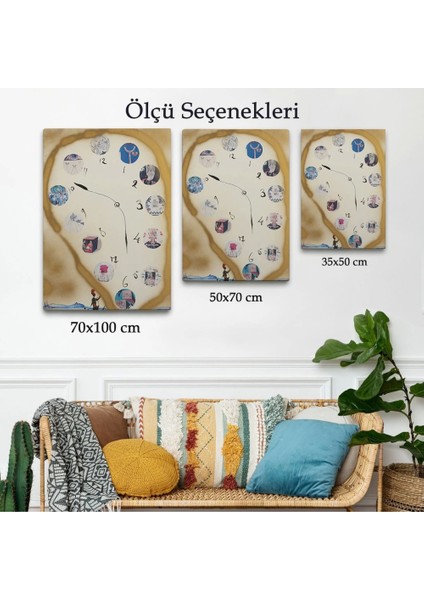 - Salvador Dali - Horloge TABLO-7396 modelleri