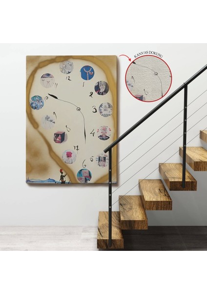 - Salvador Dali - Horloge TABLO-7396 fırsatları