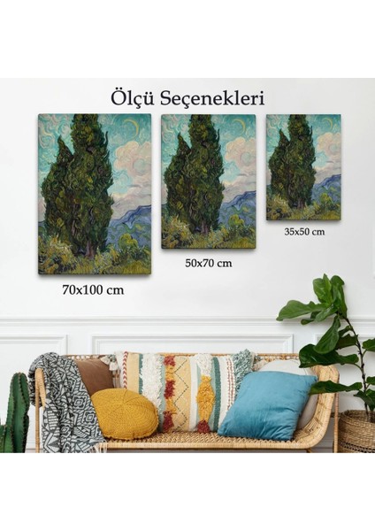 - Vincent Van Gogh - Selviler Tablosu - CYPRESSES-7475