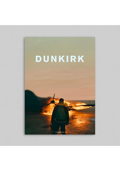 Dunkirk Christopher Nolan Movie Film Afiş / Çerçevesiz Tasarım Poster