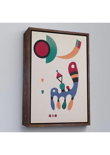 - Vasiliy Kandinsky - 11 Resim ve 7 Şiir Soyut TABLOSU-7485 fiyatları