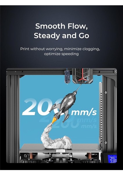 Urhanshop Creality Cr-Pla Floresan Turuncu 3D Yazıcı Filament 1.75MM