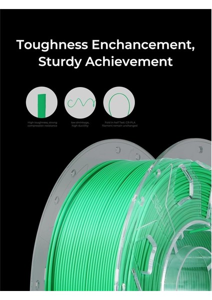 Urhanshop Creality Cr-Pla Floresan Turuncu 3D Yazıcı Filament 1.75MM