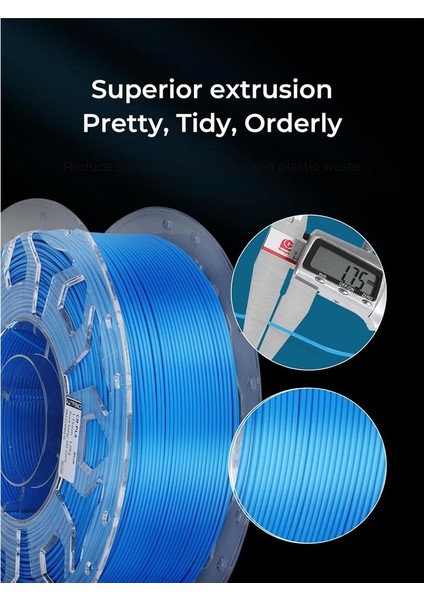 Urhanshop Creality Cr-Pla Floresan Turuncu 3D Yazıcı Filament 1.75MM
