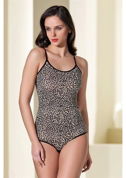 Şahinler Leopar Çıtçıtlı Body B247