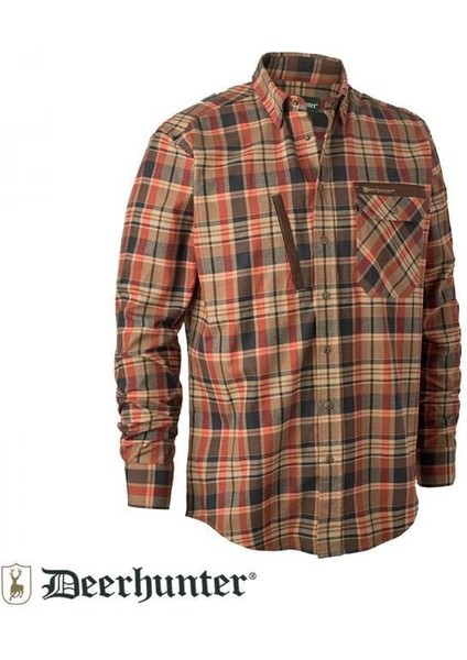 Deerhunter Hektor Turuncu Kareli Gömlek 39/40 fırsatları