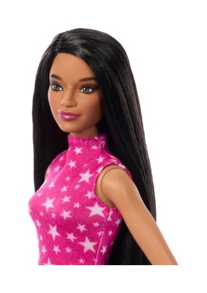 - Büyüleyici Parti Bebekleri (Fashionistas), Yıldız Deseni Kıyafetli Bebek, Oyuncak