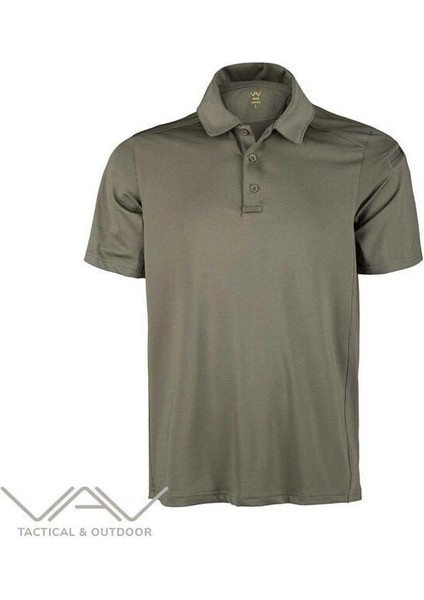 Vav Breatlac-02 Polo Yaka Tişört Haki L fiyatları