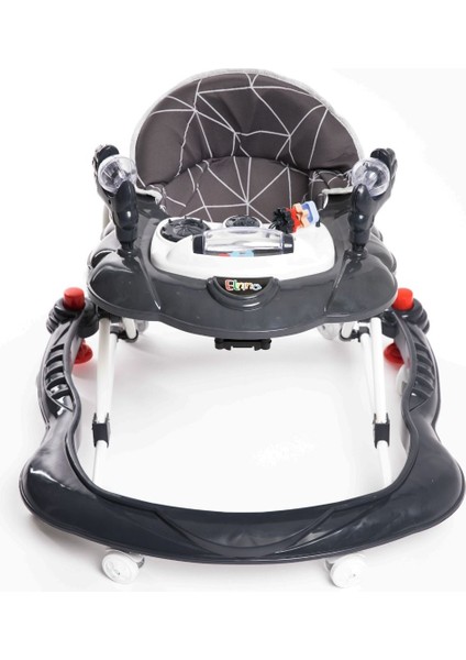 Lüx Oyuncaklı Müzikli ve Işıklı 3 Kademeli Örümcek Bebek Yürüteci Gri fiyatları