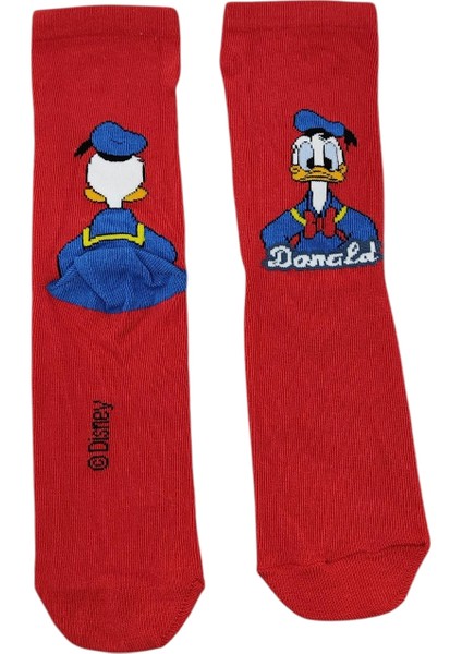 Daffy Duck Desenli Unisex Soket Çorap