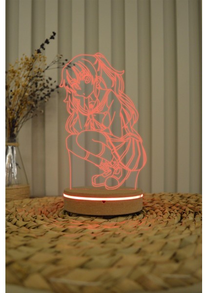 Nao Tomori , Charlotte - 3 Boyutlu Dekoratif Gece Lambası 3D