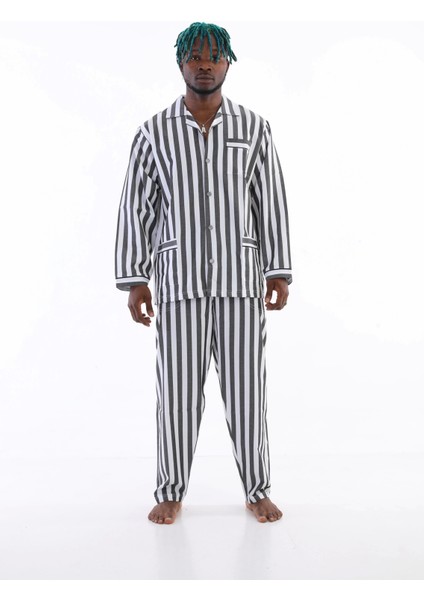 Kocabey 4007 Uzun Kol Çizgili Gaffur Erkek Pijama Takım fiyatları