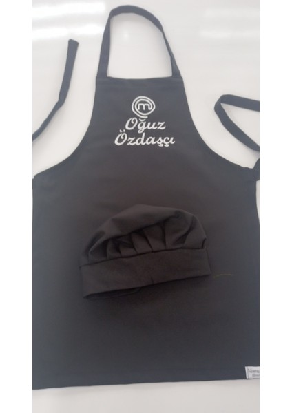 Master Chef Çocuk Mutfak ve Etkinlik Ana Okulu Önlüğü Su Itici Leke Tutmaz Kumaş Isme Özel Nakış Desenli 0- 14 Yaş fırsatları