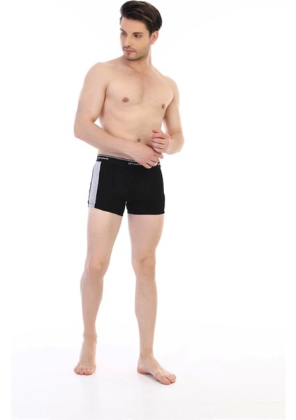 Çift Kaplan 850 Biyeli Likralı Erkek Boxer