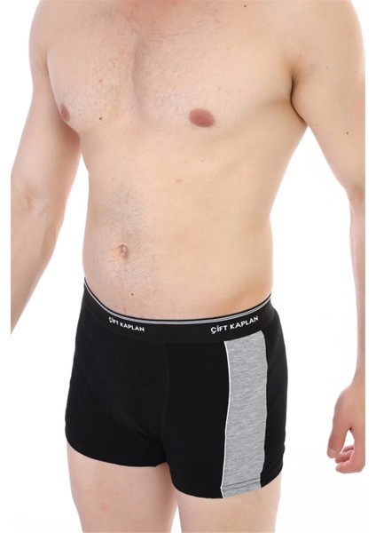 Çift Kaplan 850 Biyeli Likralı Erkek Boxer