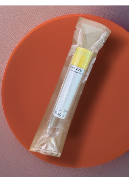 Sarı Kapak Vakumlu Steril Paket (Acd-a) PRPTüpü 15 Adet