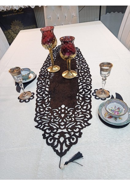 100X33CM Runner/kadife/siyah fiyatları