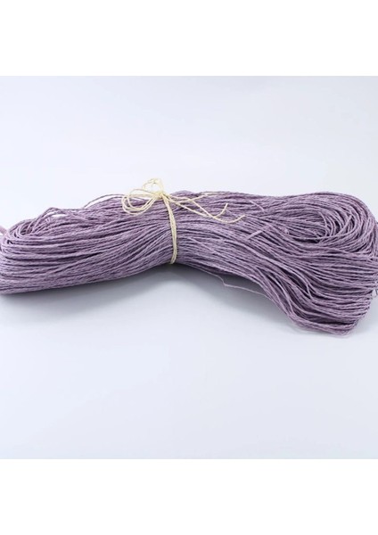 Eflatun Renk Çile Kağıt İp Çanta Supla No:80 - (550-600 gr)