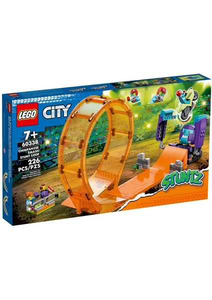 60338 LEGO City - Şempanze Yumruğu Gösteri Çemberi 226 Parça +7 Yaş